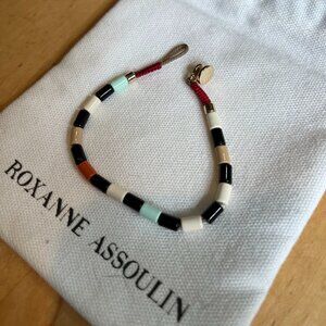Roxanne Assoulin enamel link bracelet